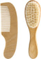 KOMBIUDA Infant Hair Brush Set Brush Comb for Newborns Toddler Hair Accessories