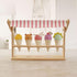 Tender Leaf Toys - Scoops and Smiles, Ice Cream Toy Shop with 5 Solid Wood Pretend Play Set for Kids, Age 3+