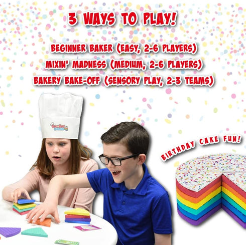 The Eggmazing Egg Decorator Cake-N-Bake Challenge - Kids' Board Game for Ages 4 & Up (2-6 Players)