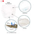 4Pcs Swimming 5T Joyo roy White Diaper Covers for Girls Training Pants Boys Cloth Diaper Cover for Rubber Training