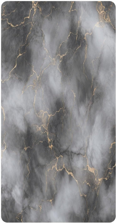 Bseiialft Gray Gold Marble Crib Sheets for Boys Girls Soft and Breathable Cotton