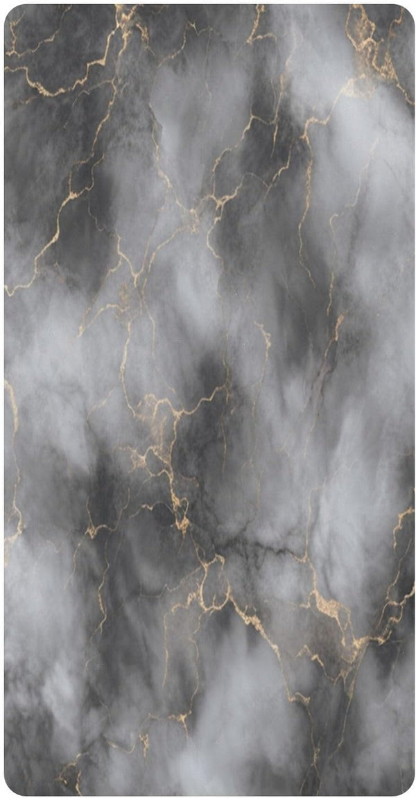 Bseiialft Gray Gold Marble Crib Sheets for Boys Girls Soft and Breathable Cotton