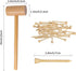 Hammering Set Hammer Hammer Wooden Mallet & Pounding Toys Simulation Wooden Mallet Toddler Fake Portable Montessori Toy