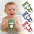 DTREELS Baby Bath Thermometers, Cute Cartoon Frog Bath Thermometer, ABS Waterproof Type-C Shower Thermograph, Tub