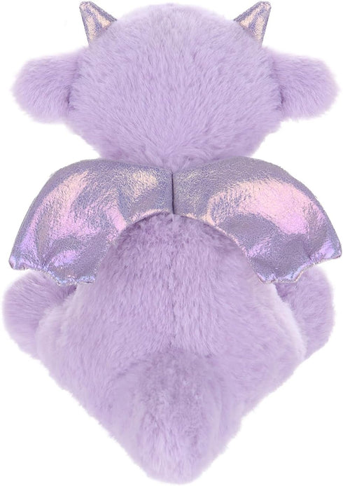 Apricot Lamb Purple Dragon Plush Stuffed Animals for Kids, Soft Cute Plush Toys for Baby Girl and Boy, Fluffy Purple
