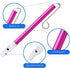 2 Pieces Slide Whistle Musical Instrument Toy for Adults, Blue and Purple, Parent-Child Games