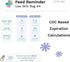 Smart Milk Bag Labels for Expiration and Inventory Tracking, Self-Adhesive with QR Code for Breastmilk Details
