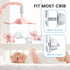 3 35 FEISIKE Baby Crib Mobile for Girls Boys with Modes Digital Musical MotorRotating Only, Music Only, Rotating