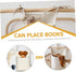 Cabilock Bedside Hanging Organizer Pouch Multi Functional Storage Bag for Diapers Sundries for Cribs Cabinets Bedrooms