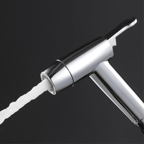 KCHTOWFZ 2 HandheldSprayer ABS Cloth Diaper Sprayer Function Round ShapeSprayer for Toilet and Shower Sprayer for Pet
