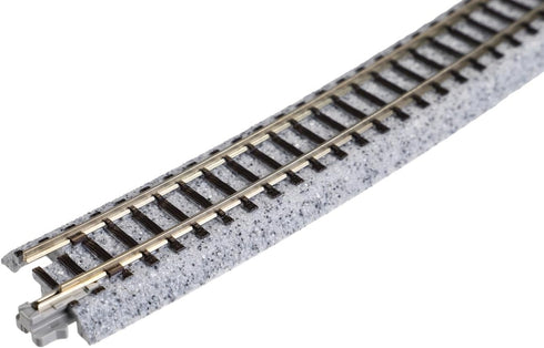 Kato 718mm (28 1/4") 15-Degree (4-Piece) USA Model Train Products Unitrack, Radius Curve Track
