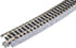 Kato 718mm (28 1/4") 15-Degree (4-Piece) USA Model Train Products Unitrack, Radius Curve Track