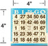 American Games 1 10 200 (4" 10 Bingo Paper Game Cards - Card - Bingo Sheets - Books - Standard Size Square) - Colors