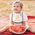 Toddler & Baby Bibs Burp Cloths My Daddy Rocks The Pole Lineman Dad Father's Day Me and Cotton Items for Girl Boy Gifts