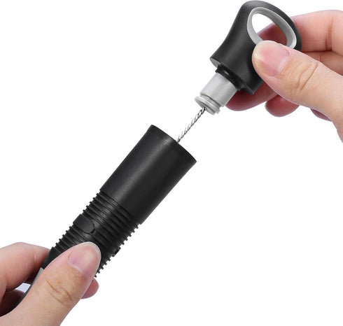 2 Pack 2-in-1 Bottle Brush with Straw Brush, Long Handle Water Bottle Scrubbing Brush for Cleaning Sport Bottles