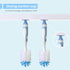 4-in-1 Baby Bottle Brush Set, BPA-Free Bottle Cleaner Brush Set, Includes Nylon Bottle Brush, Cap, Straw, Nipple Brush