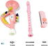 Besiciwiin Set 2 3 4 5, Toddler Musical Instruments Toy Trumpet, Harmonica, Recorder Flute for Kids Baby, Musical Toys
