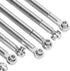 RC Tie Rod: 8PCS Metal Full Car Tie Rod for MN86 Series Model Upgrade, RC Car Parts, Silver