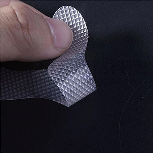 Generic 6Pcs S Shaped Anti Slip Strips Waterproof Safety Shower Stickers Self-Adhesive Non Tape for Bathtub Stairs