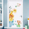 WINDVALE Colorful Jungle Animal Wall Decals – Removable Safari Wall Stickers for Nursery, Toddler Bedroom