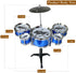 SKLOER Set Set Set Kids Drum Toddler Instrument Educational Percussion Stimulating Childrens Creativity Drum for Kids