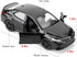 1:36 Camry XSE Car Model, Diecast Pull Back Toy Car, Doors Open, Collection Kids Gift (Black)