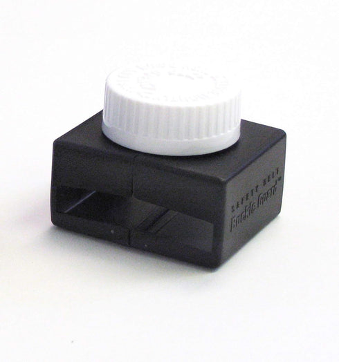 Seat Belt Button Cover - Prevents Children and Disabled Adults from Opening Seat Belts in Vehicles (Black)
