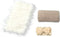 Kaerm Newborn Photography Suit 3Pcs Baby Wrap Swaddle + Fluffy Blanket Mat +