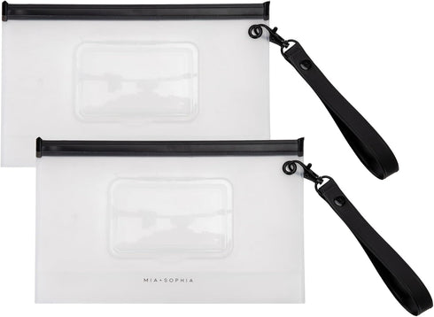 MIA + SOPHIA Set of 2 Baby Wipe Holder, Portable Reusable Wipes