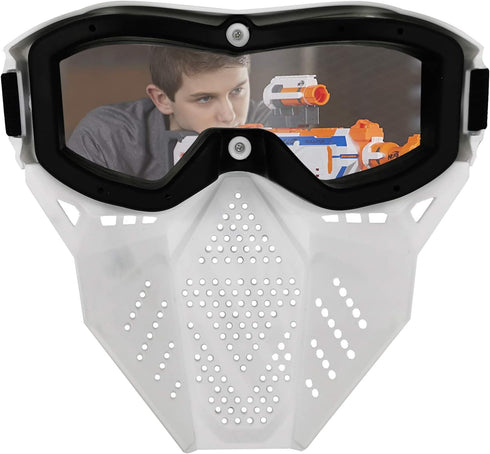 2 Pack Tactical Mask Compatible with Nerf Rival, Apollo, Zeus, Khaos, Atlas, Artemis Blasters Rival Mask