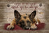 Wooden Jigsaw Puzzle - The German Shepherd is Sleeping, 1000 Pieces for Adults and Kids Fun Entertainment