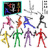 RENGNER (Pre-Assembled) Dummy13 Magnetic Action Figure Set, T 13 Action Figure Set, Anti-Gravity