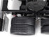 2PCS RC Rubber Tires 83.5mm Soft Rubber Mud Tyres for 1/14 Tamiya Truck Tractor Cargo RC Car