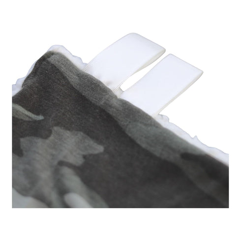 Unique Camouflage Green & Sherpa Mini Plush Pacifier Holder