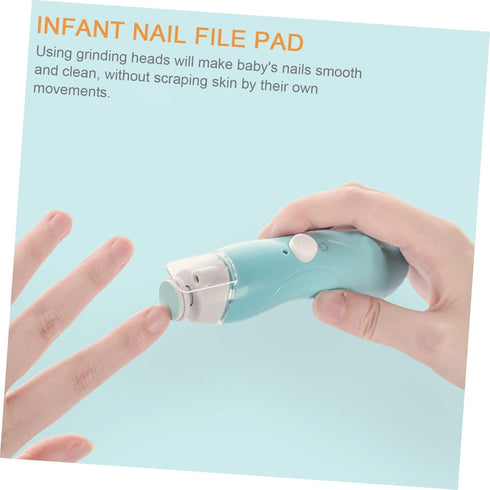 LIFKOME 24Pcs Trimmer Electric Nail Grinding Pads Safe Nail File Discs Replacement Heads for Nail Nails Without