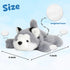 Cute Plush Husky Dog Toy - Soft Stuffed Animal for Kids & Adults