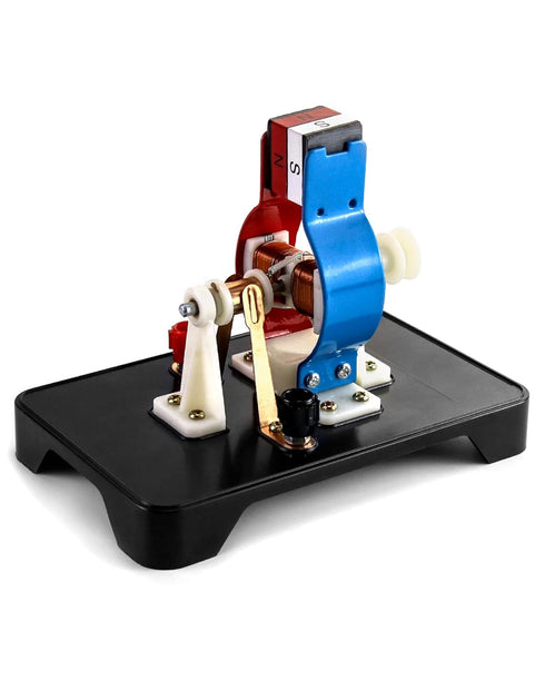 QWORK Electric Motor DC Motors Model, DIY Simple Project Assemble Kit for School Students and Labs