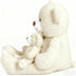 Yeqivo Christmas(100CM,White) Big Teddy Bear Stuffed Animal Big Teddy Bear Mama with Baby Giant Teddy Bear Stuffed