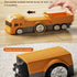 Magnetic Transform Engineering Car Toys - Assembled with Storage Box, 35 Pieces for Toddlers 3-5, Outdoor Activities