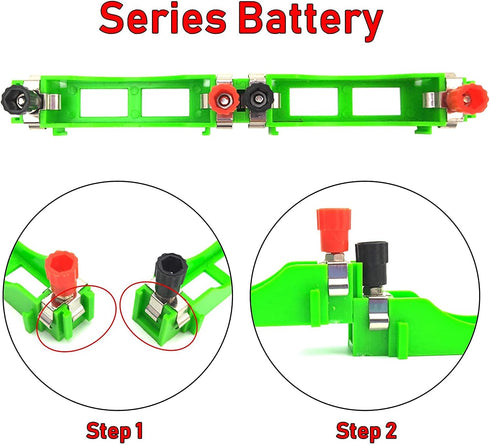 AOMAG Physics Science Lab Learning Circuit Kit, Electricity Experiment Set for Kids Junior and Senior High School