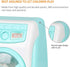Coherny Miniature Dollhouse Kitchen Washing Machine Toy for Kids