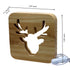 LED Baby Child Nursery Night Light - Bedside Home Decor Lamp for Kids and Adults, 3D Shadow Lamp (Deer)