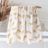 LifeTree Baby Swaddle Blankets with Golden Retriever Dog, 70% Viscose Bamboo and 30% Cotton, 47" x 47"