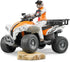 Bruder Quad with Driver (Colors May Vary)