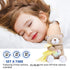 BEREST Rechargeable Baby Sleep Soother Bear, Nursery Decor Night Light Projector, Mom's Heartbeat Cry Sensor Lullabies