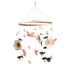 JolyRolyPal Baby Crib Mobile for Boys and Girls, Floral Mobile for Crib, Butterfly and Flower Nursery Decor, Crib