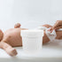 Portable Round Diaper Wipe Holder - A Convenient Bucket for Bathroom Wipes