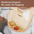 Ultra Thin & Light Waterproof Silicone Bibs for Babies – Toddler Feeding Bib with Large Food Catcher Pouch