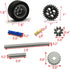dspitwod Sets 8-14 Technical Gears Axle Pin Connectors - Rubble Wheels Connectors Rack Gear Screw Track Building Brick