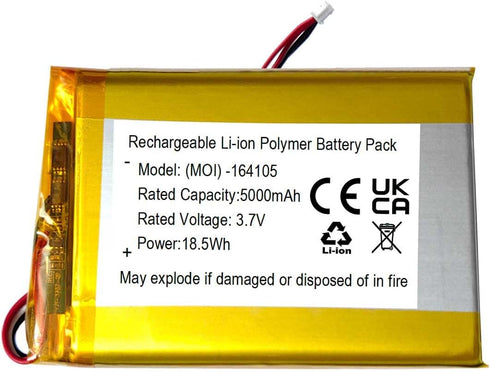 XINLANTECH 5000mAh Battery Replacement for Vtech RM7764-2HD, RM5854HD, RM7766HD,VM5263, VC2105, RM7868 2HD, VM928HD,